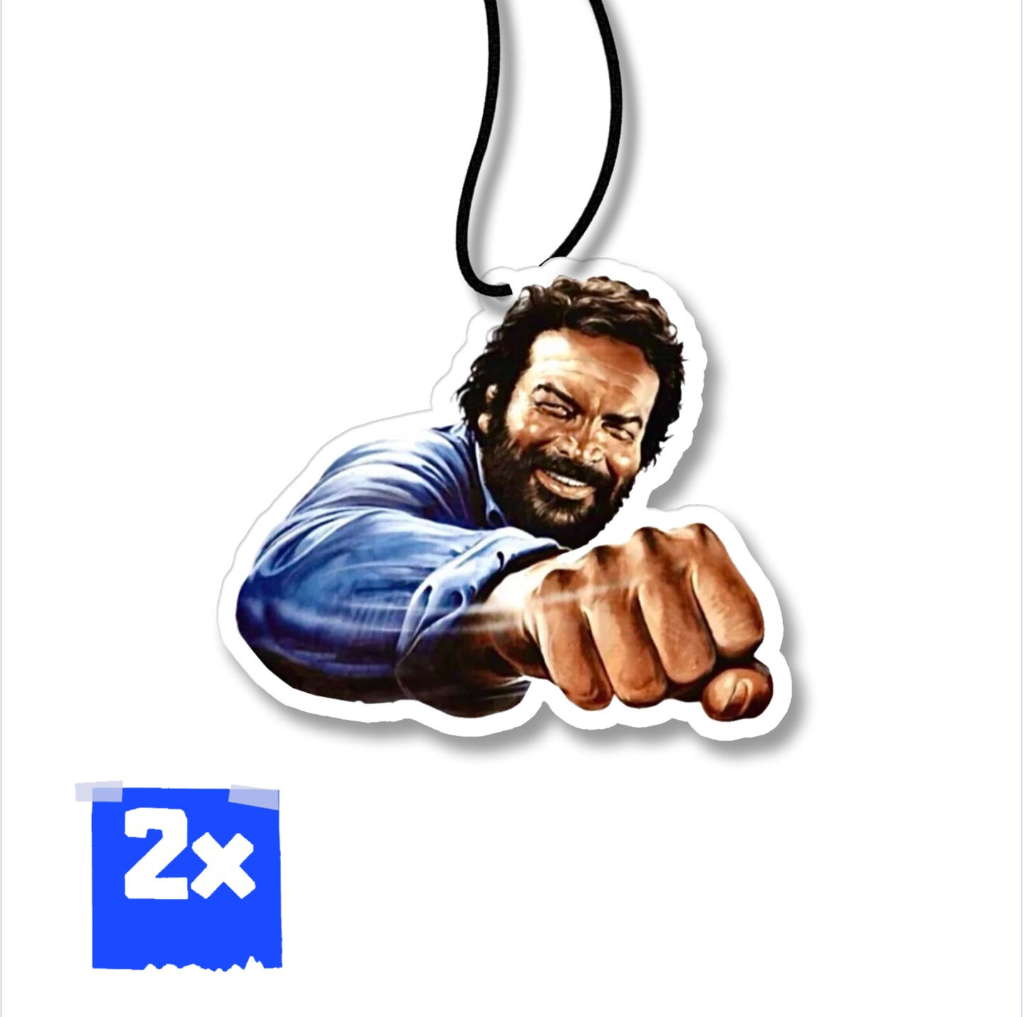 2x Bud Spencer Duftbaum/Auto Lufterfrischer/Cherry