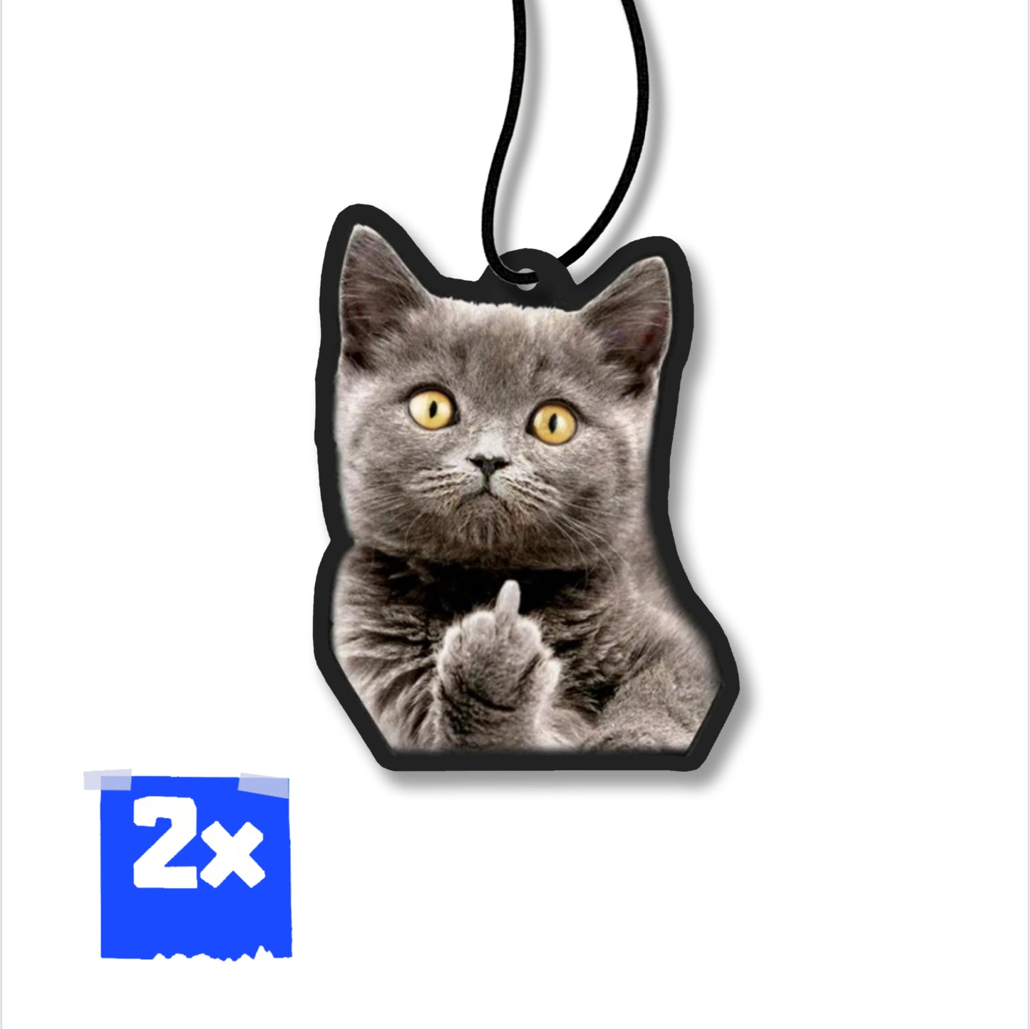 2x Kittenfinger Duftbaum/Auto Lufterfrischer/Cherry