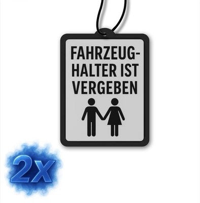 2x Fahrzeughalter ist Vergeben Duftbaum/Auto Lufterfrischer<wbr/>/Watermelon