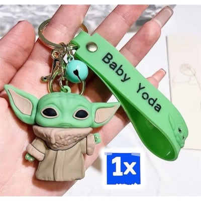 1x Baby Yoda Schlüsselanhän<wbr/>ger