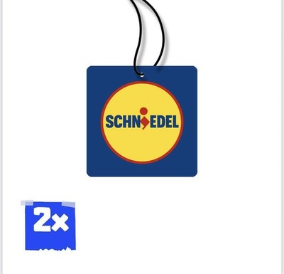 2x Schniedel Duftbaum/Auto Lufterfrischer<wbr/>/Lemon