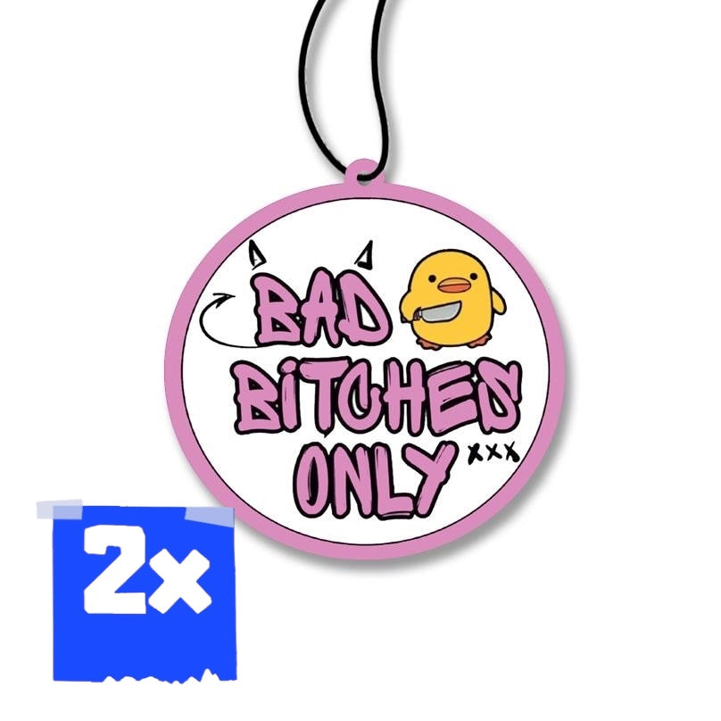 2x Auto Lufterfischer/Bad Bitches Only/Cotton Candy