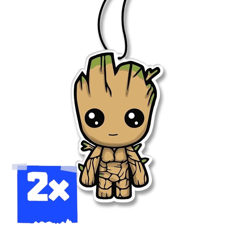 2x Auto Lufterfrischer/Groot/Forest rain