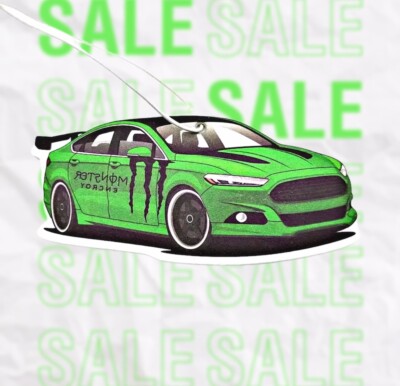 2x/Ford Focus RS Auto Lufterfrischer<wbr/>/Auto Lufterfrischer<wbr/>/ Orange
