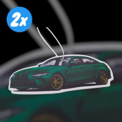 2x F82 M3/Auto Lufterfrischer<wbr/>/Wild Bluebell Cologne