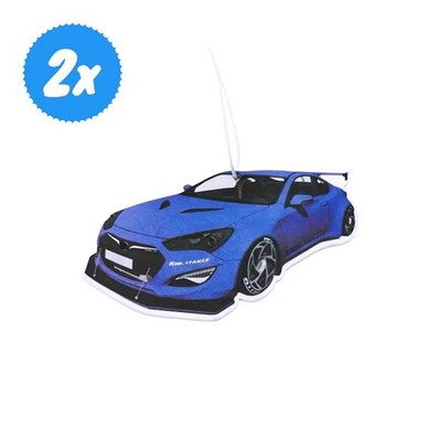 2x Hyundai Duftbaum/Auto Lufterfrischer<wbr/>/Schwarz Eis