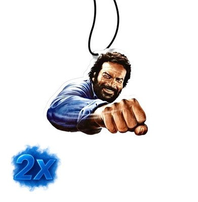 2x Bud Spencer Duftbaum/Auto Lufterfrischer<wbr/>/Cherry