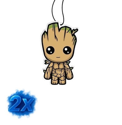 2x Auto Lufterfrischer<wbr/>/Groot/Forest rain