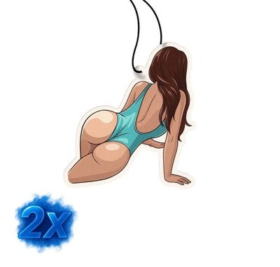 2x Hot Girl Duftbaum/Auto Lufterfrischer<wbr/>/Strawberry