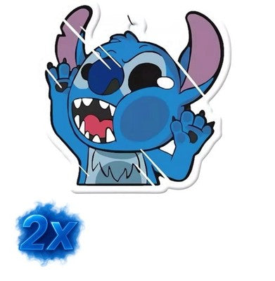 2x Stich /Auto Lufterfrischer<wbr/>/Rosé